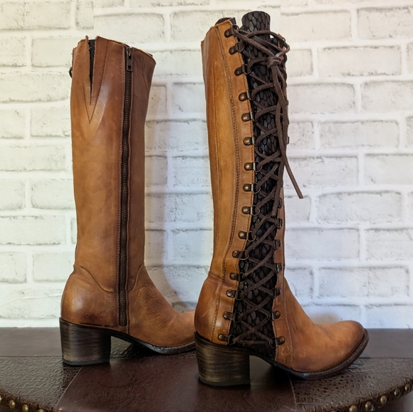 FreeBird WYATT Lace Up Boots size 7 - Picture 9 of 15